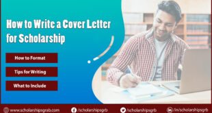 How to Write a Cover Letter for Scholarship